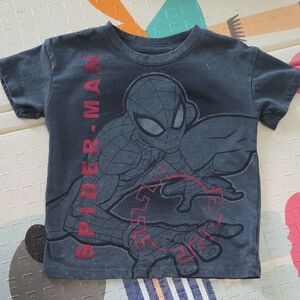 Marvel Spider-Man Black and Red Kids Shirt